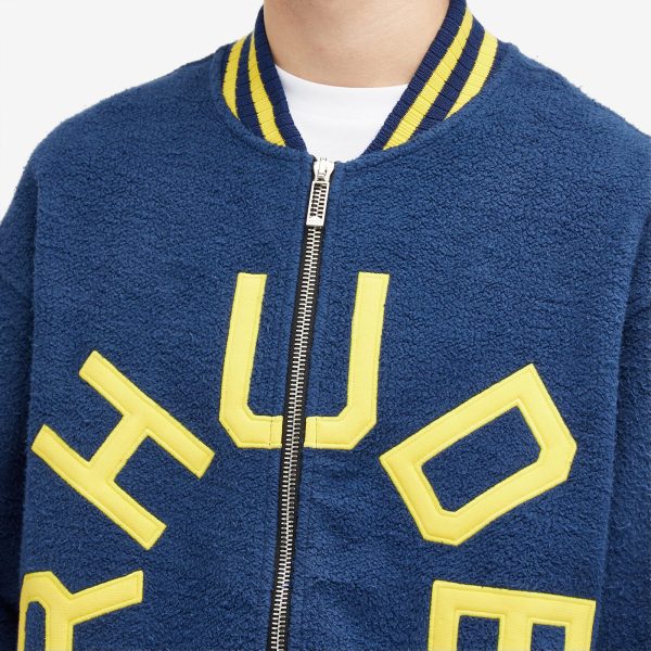 Rhude Varsity Logo Bomber Jacket