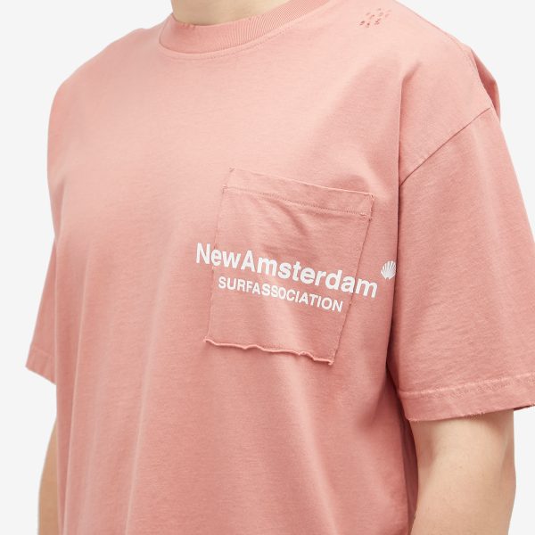 New Amsterdam Throw Pocket T-Shirt