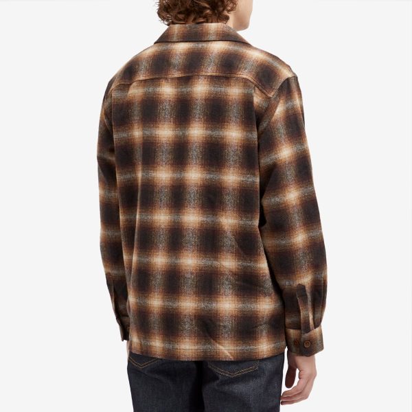 Nudie Jeans Co Vincent Shadow Check Overshirt