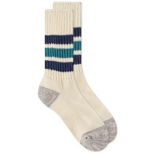 RoToTo Coarse Ribbed Old School Crew Sock