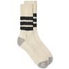 RoToTo Coarse Ribbed Old School Crew Sock