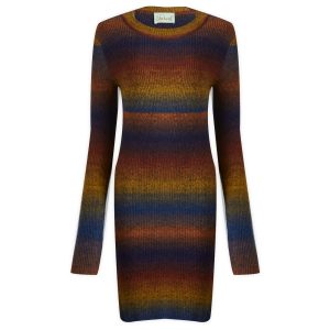 Aries Boucle Space Holey Knit Dress