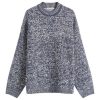 Acne Studios Kwisted Heart Logo Jumper