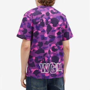 A Bathing Ape All Over Colour Camo Shark T-Shirt