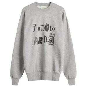 Aries J'Adoro Aries Ransom Crew Sweatshirt