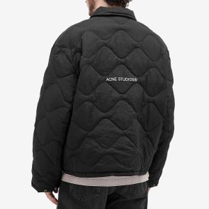 Acne Studios Oner Ripstop Back Logo Coach Jacket