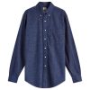 orSlow Button Down Denim Shirt