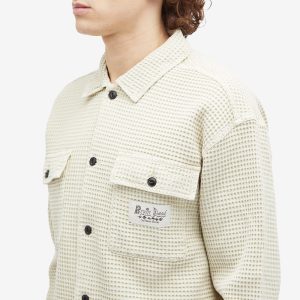 Brain Dead Waffle Button Overshirt