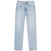 Jean Paul Gaultier Logo Straight Leg Jeans