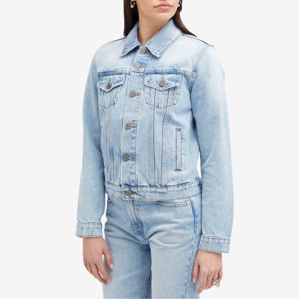 Jean Paul Gaultier Logo Denim Jacket