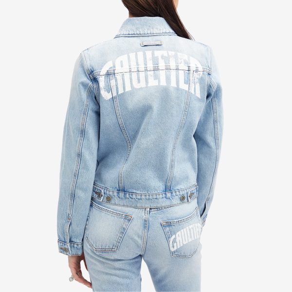 Jean Paul Gaultier Logo Denim Jacket