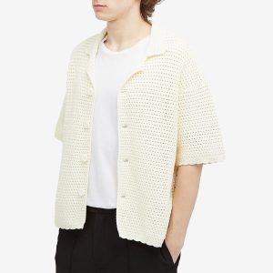 about:blank Mesh Knit Vacation Shirt