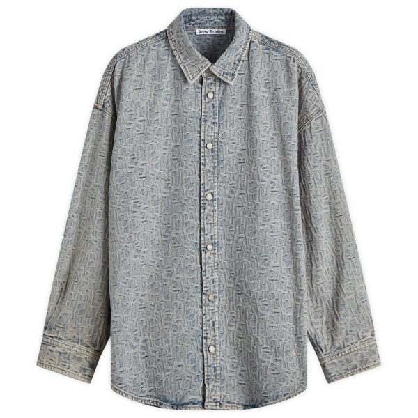 Acne Studios Setar Monogram Denim Overshirt