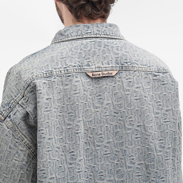 Acne Studios Setar Monogram Denim Overshirt