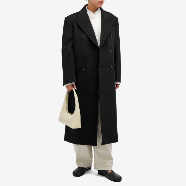 DUNST Unisex Tailored Double-Breasted Wool Coat