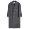 DUNST Unisex Tailored Double-Breasted Wool Coat