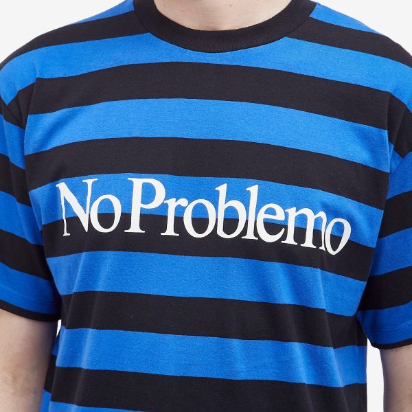 No Problemo Stripe Logo T-Shirt