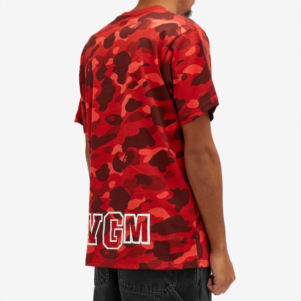 A Bathing Ape All Over Colour Camo Shark T-Shirt