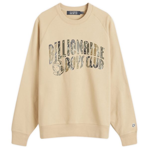 Billionaire Boys Club Camo Arch Logo Sweatshirt