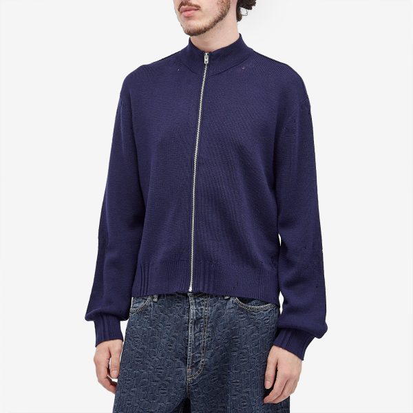 Acne Studios Kagic Vintage Merino Zip Cardigan