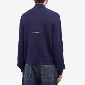 Acne Studios Kagic Vintage Merino Zip Cardigan