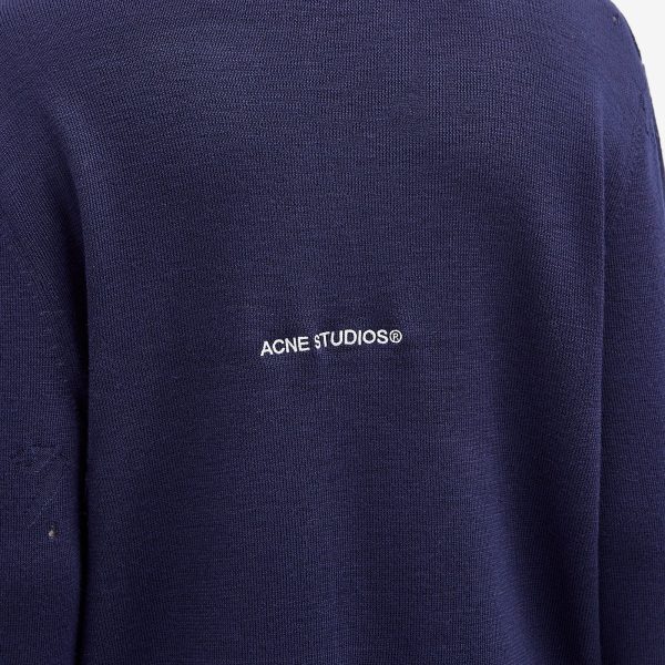 Acne Studios Kagic Vintage Merino Zip Cardigan