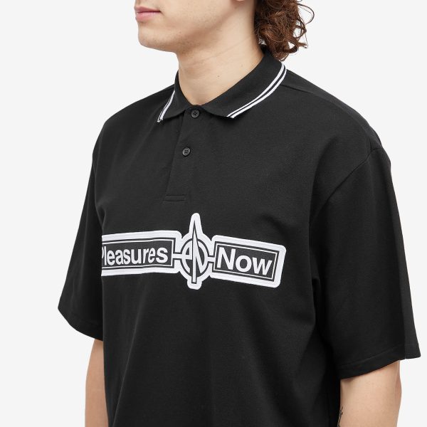 Pleasures PN Boxy Polo Shirt