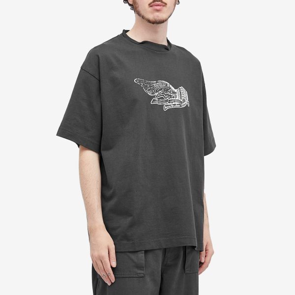 Acne Studios Edlund Logo Wings T-Shirt