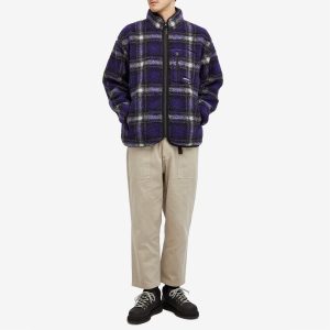 Gramicci Shadow Plaid Sherpa Jacket