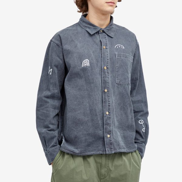 Heresy Carvings Embroidered Shirt