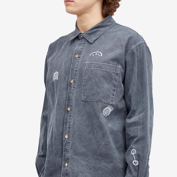 Heresy Carvings Embroidered Shirt