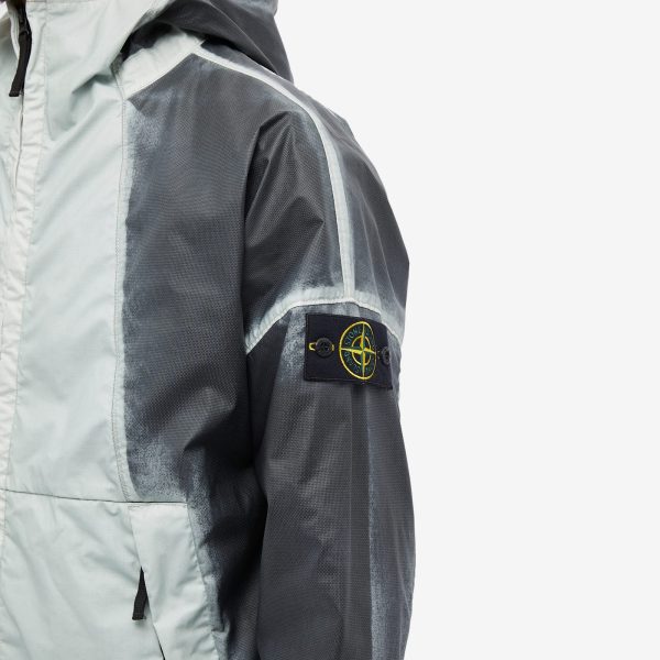 Stone Island Hand-Sprayed Mussola Gommata-TC Jacket