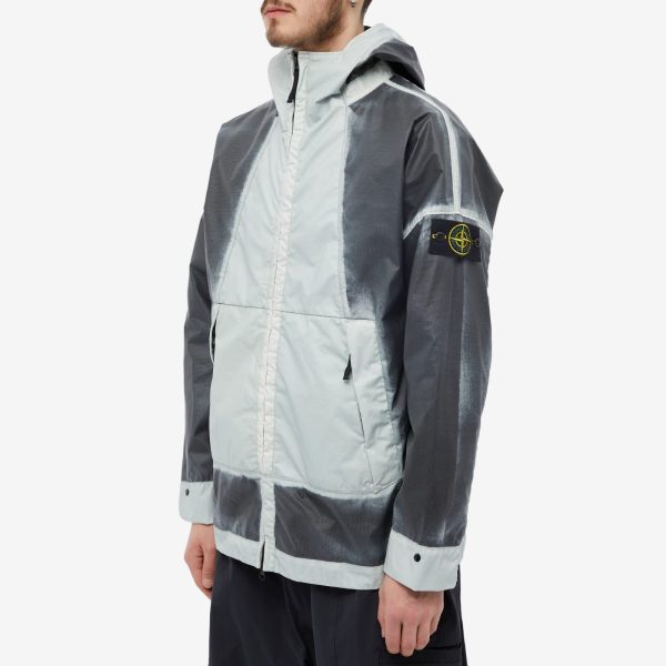 Stone Island Hand-Sprayed Mussola Gommata-TC Jacket