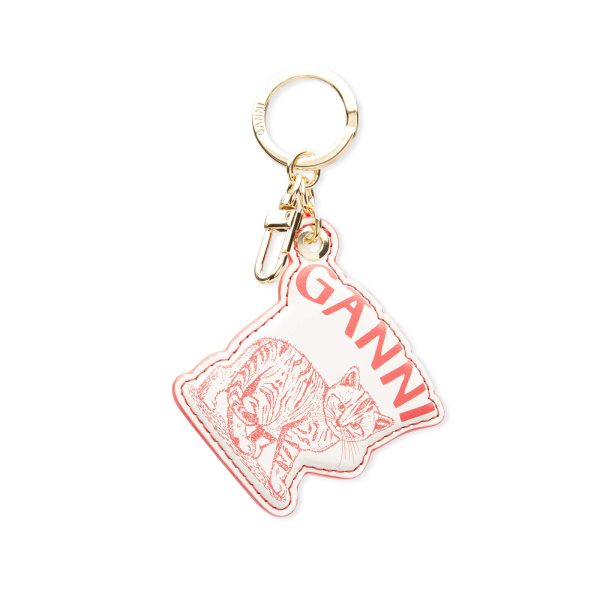 GANNI Kitten Keychain