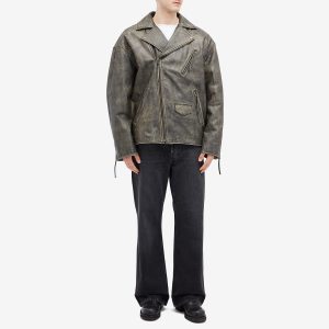 Acne Studios Liker Sanding Leather Jacket