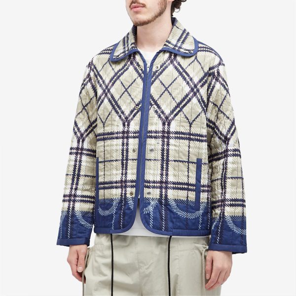 Craig Green Quilted Plaid Fade Jacket