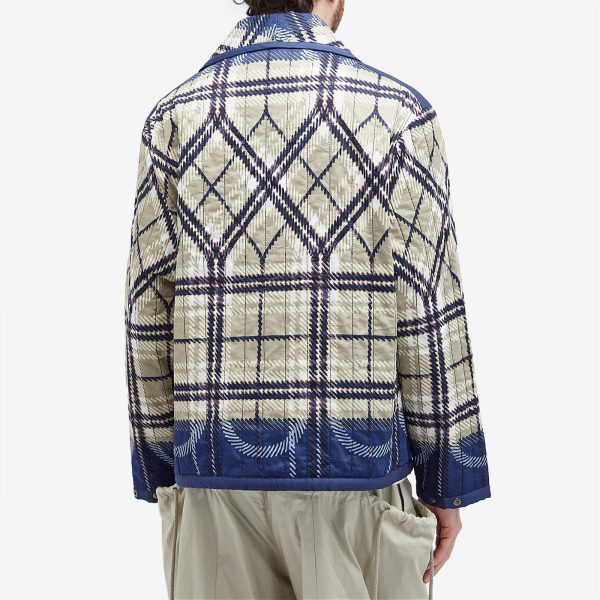 Craig Green Quilted Plaid Fade Jacket