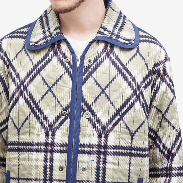 Craig Green Quilted Plaid Fade Jacket