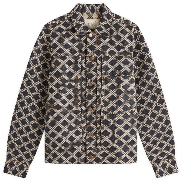 Kardo Marvin Jacquard Weave Trucker Jacket