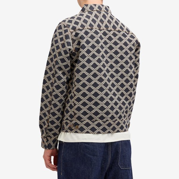 Kardo Marvin Jacquard Weave Trucker Jacket