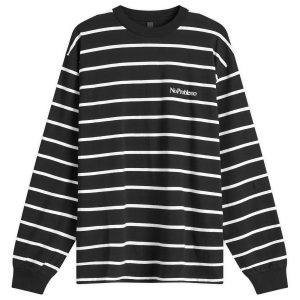 No Problemo Mini Problemo Stripe Long Sleeve T-Shirt