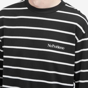 No Problemo Mini Problemo Stripe Long Sleeve T-Shirt