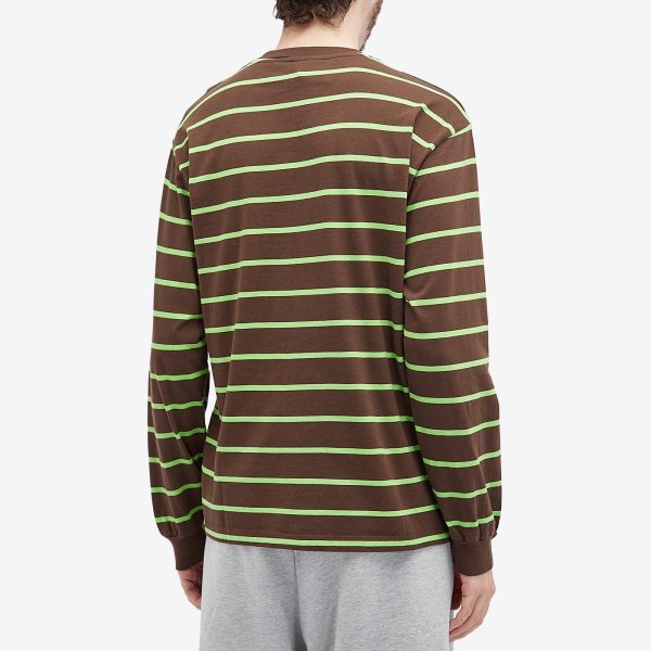 No Problemo Stripe Logo Long Sleeve T-Shirt