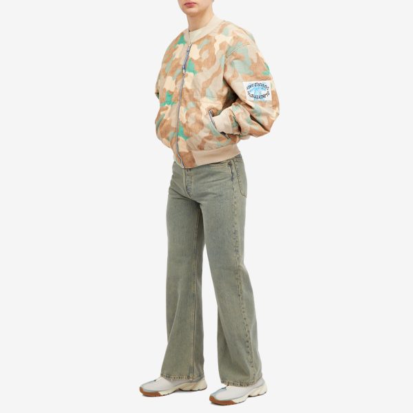 Acne Studios Oleary Camouflage Bomber Jacket