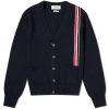 Thom Browne Intarsia RWB Stripe Cardigan