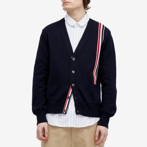 Thom Browne Intarsia RWB Stripe Cardigan