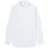 Thom Browne Round Collar Stripe Oxford Shirt