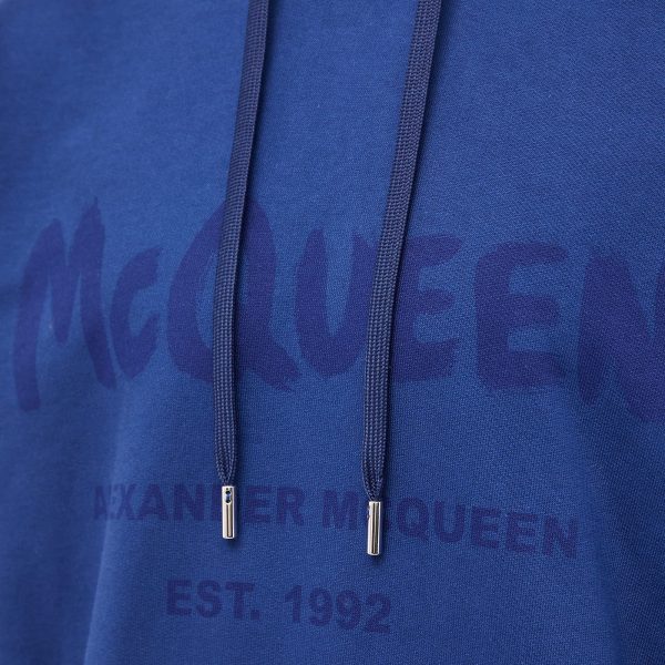 Alexander McQueen Graffiti Logo Hoody