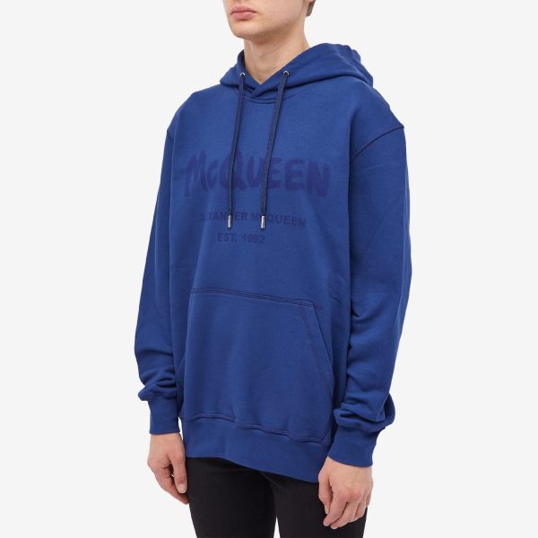 Alexander McQueen Graffiti Logo Hoody