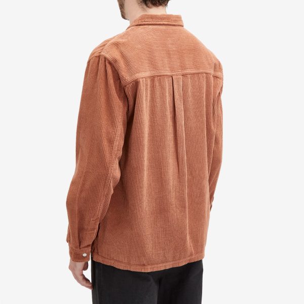 Folk Heavy Cord Patch Overshirt